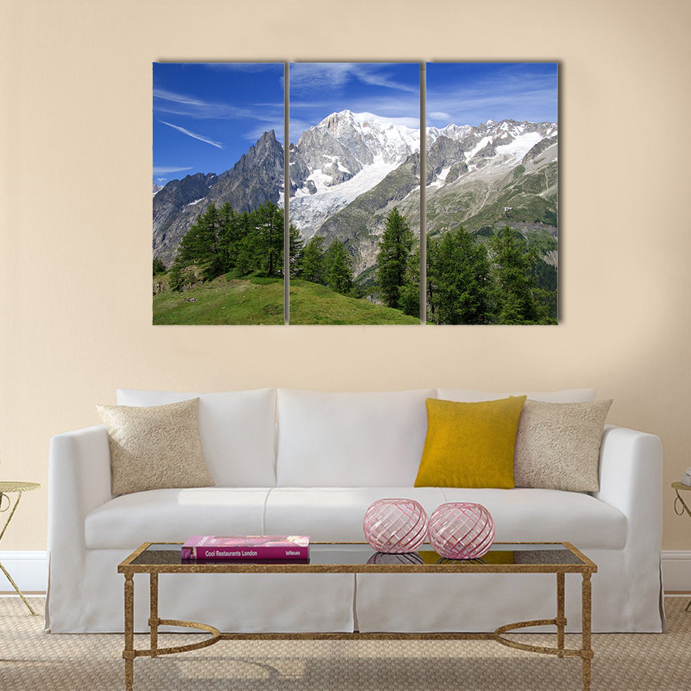 Mont Blanc multi panel canvas wall art