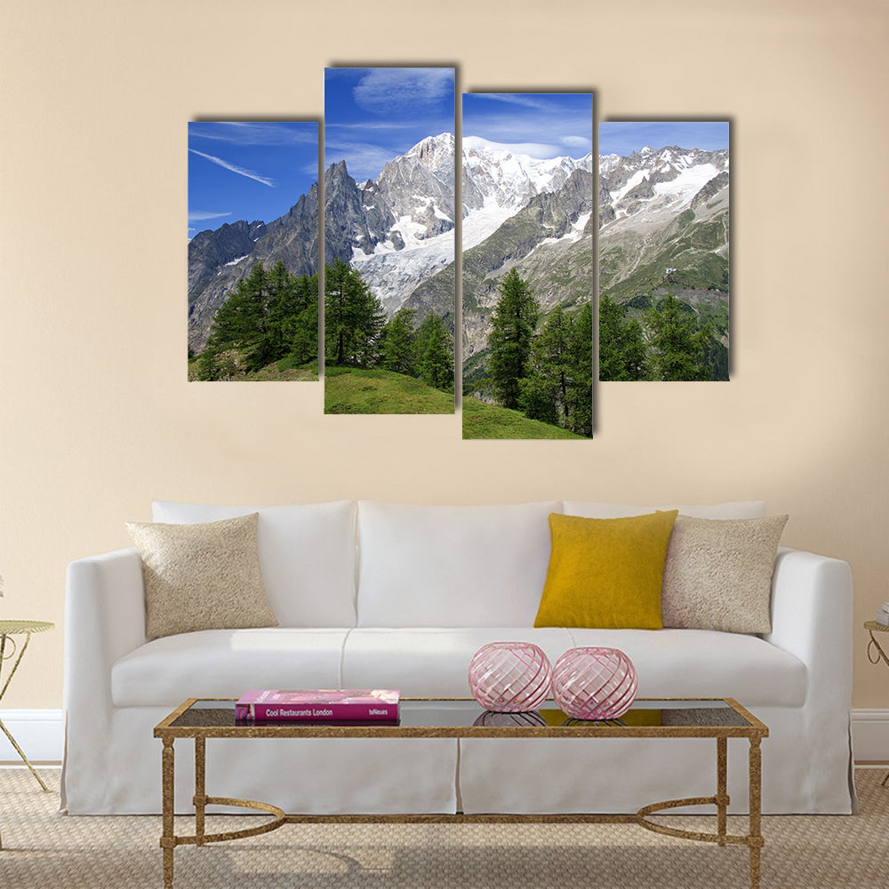 Mont Blanc multi panel canvas wall art