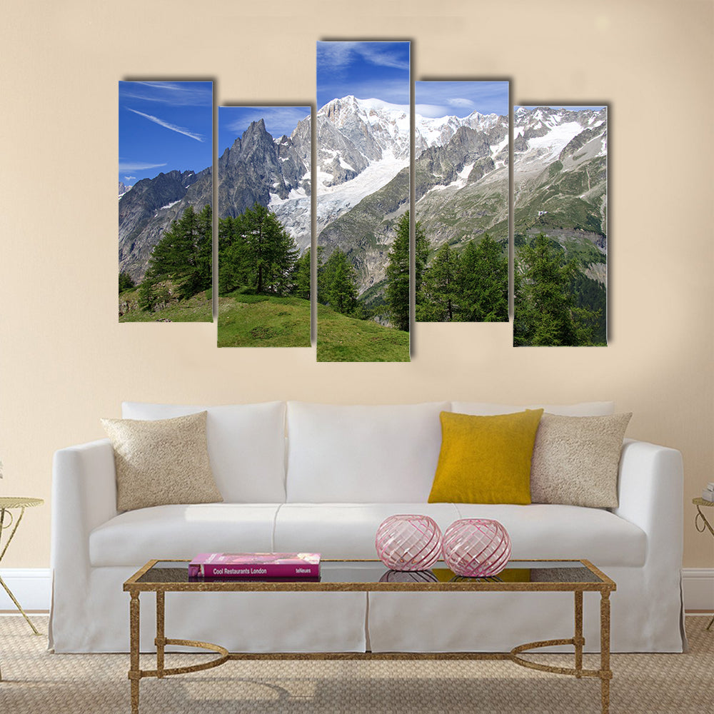 Mont Blanc multi panel canvas wall art