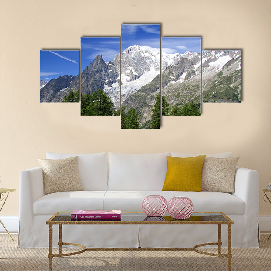 Mont Blanc multi panel canvas wall art