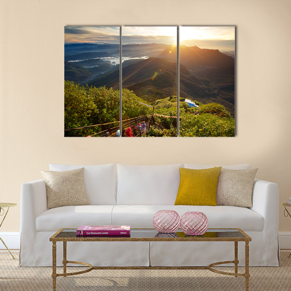 Sri Lanka highland multi panel canvas wall art