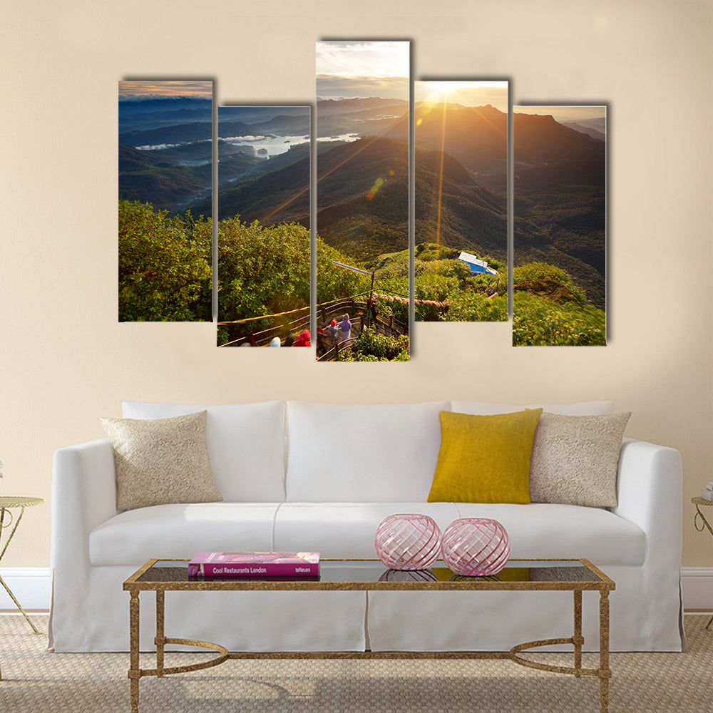 Sri Lanka highland multi panel canvas wall art