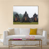 Hindu temple Pura Ulun Danu Buyan at Lake Buyan Bali near Bedugul multi panel canvas wall art