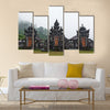 Beautiful view of Hindu temple Pura Ulun Danu Buyan at Lake Buyan multi panel canvas wall art