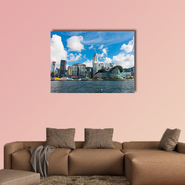 Hong Kong skyline multi panel canvas wall art