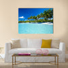 beautiful view and tropical beach Multi panel canvas wall art