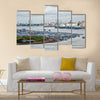 African town on the riverside Lagos, Nigeria, Africa Multi panel canvas wall art