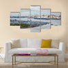 African town on the riverside Lagos, Nigeria, Africa Multi panel canvas wall art