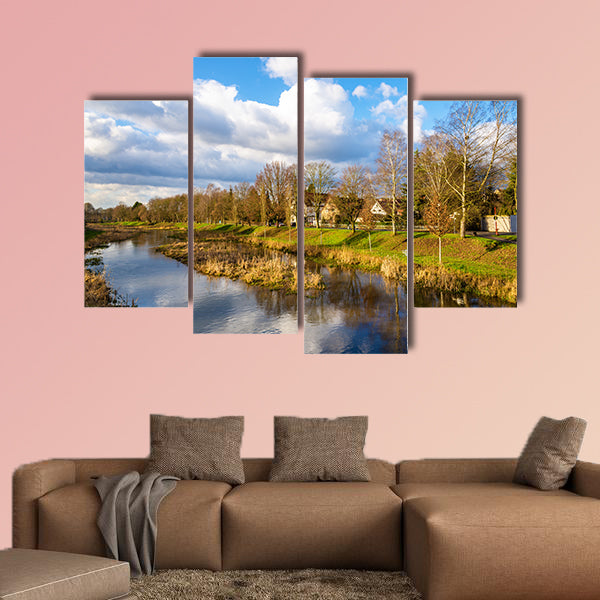 The Leine River in Gottingen, Germany, Lower Saxony wall art