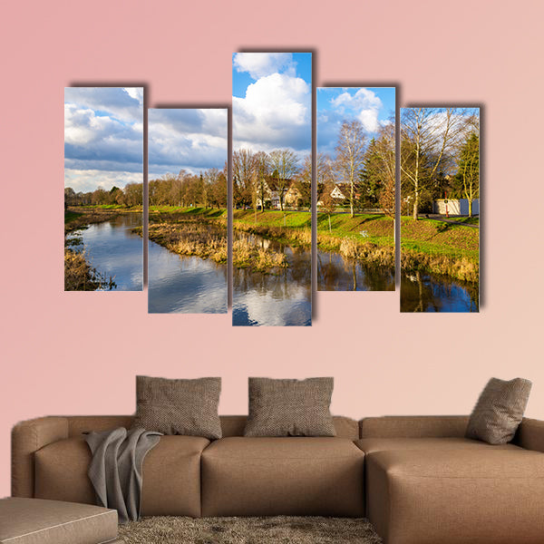 The Leine River in Gottingen, Germany, Lower Saxony wall art