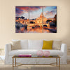 Vatican city with St. Peter Multi panel canvas wall art