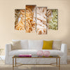 Chinese food, thin egg noodles Multi Panel Canvas Wall Art