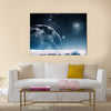 Another world landscape, Multi Panel Canvas Wall Art