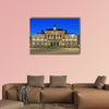 Evening view of the Tampere City Hall, Finland multi panel canvas wall art