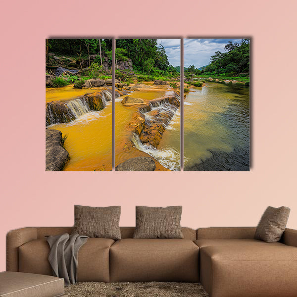  Surroundings and landmarks of Yang Bay waterfall in Vietnam wall art