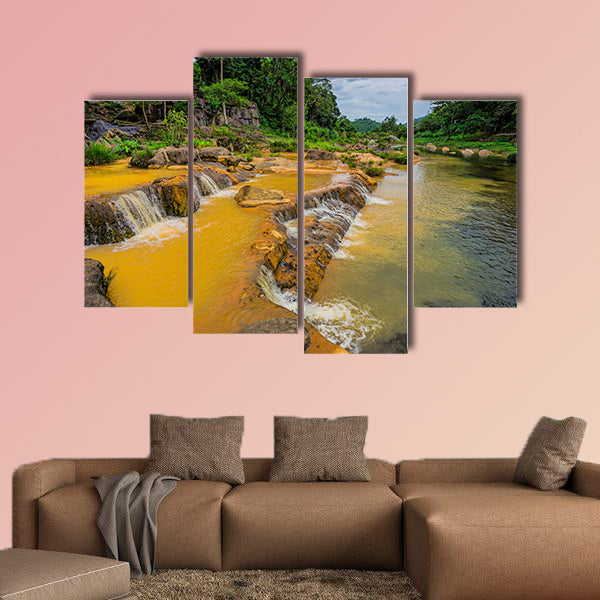  Surroundings and landmarks of Yang Bay waterfall in Vietnam wall art
