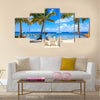 Caribbean beach on Saona island, Dominican Republic Multi Panel Canvas Wall Art