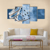 Show of aircraft jets multi panel canvas wall art