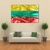 The Vector Illustration Of The Flag Of The Lithuania, Multi Panel Canvas Wall Art