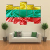 The Vector Illustration Of The Flag Of The Lithuania, Multi Panel Canvas Wall Art