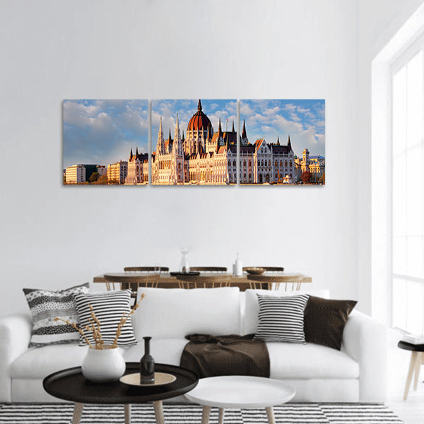 Budapest Parliament Hungary panoramic canvas wall art