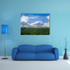 A Beautiful Mountain Valley In Pakistan, Multi Panel Canvas Wall Art