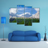 A Beautiful Mountain Valley In Pakistan, Multi Panel Canvas Wall Art