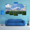 A Beautiful Mountain Valley In Pakistan, Multi Panel Canvas Wall Art