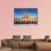 Golden Mahamuni Buddha Temple multi panel canvas wall art