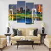 Tokyo skyline with Tokyo tower Multi panel canvas wall art