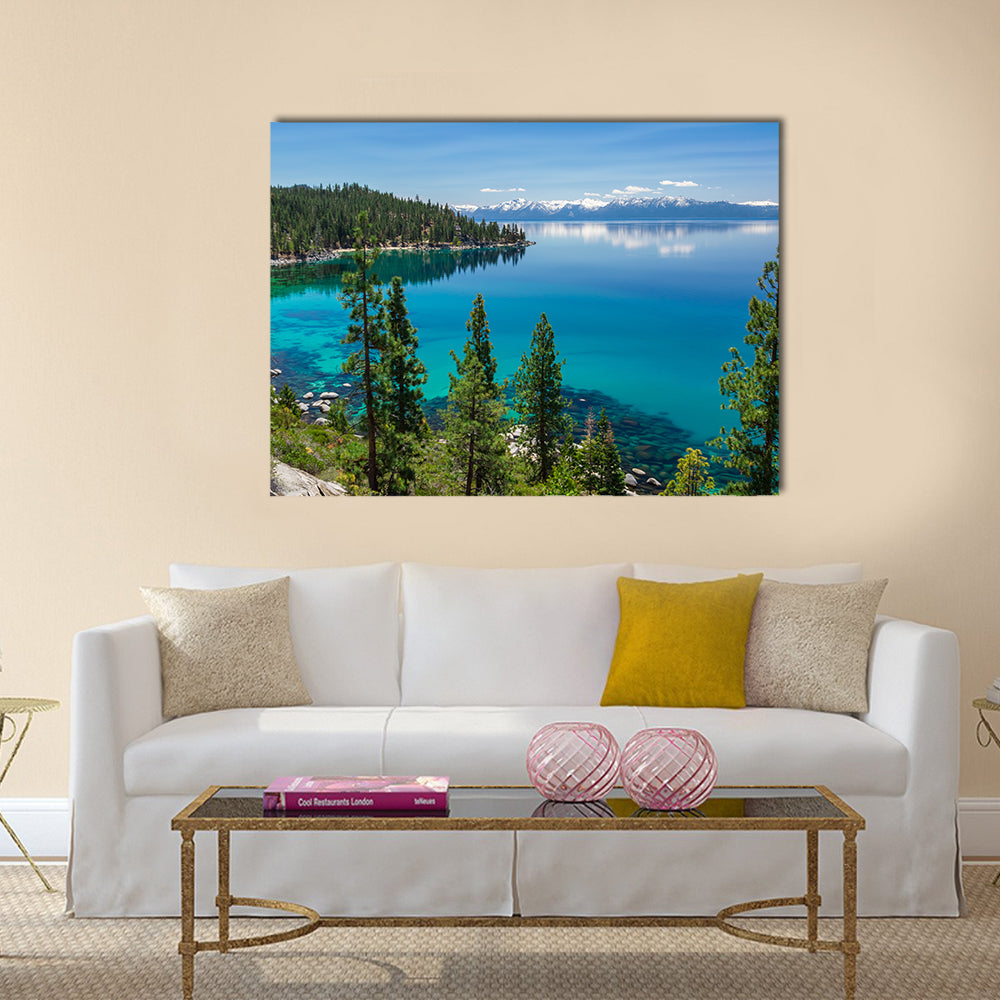 Lake Tahoe multi panel canvas wall art