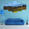 Tungurahua and Altar Volcanoes dominate the plateau multi panel canvas wall art