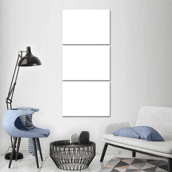 3 PANELS PRINT - CUSTOM VERTICAL CANVAS SET