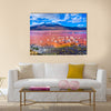 Flamingoes in Laguna Colorada , Uyuni, Bolivia Multi panel canvas wall art