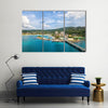 Cruise port in the tropical Caribbean island of Ocho Rios, Jamaica Multi panel canvas wall art