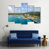 Cruise port in the tropical Caribbean island of Ocho Rios, Jamaica Multi panel canvas wall art