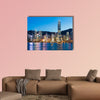 Victoria Harbor in Hong Kong multi panel canvas wall art