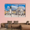 Commerce square, Praca do commercio in Lisbon, Portugal multi panel canvas wall art