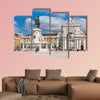 Commerce square, Praca do commercio in Lisbon, Portugal multi panel canvas wall art