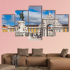 Commerce square, Praca do commercio in Lisbon, Portugal multi panel canvas wall art