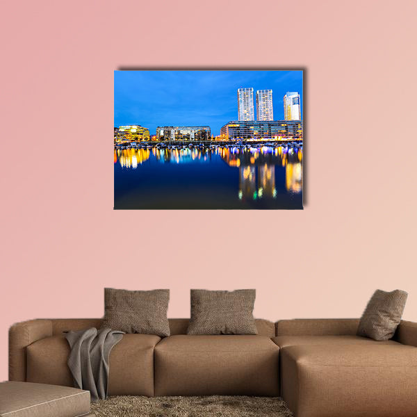 The famous neighborhood of Puerto Madero in Buenos Aires, wall art