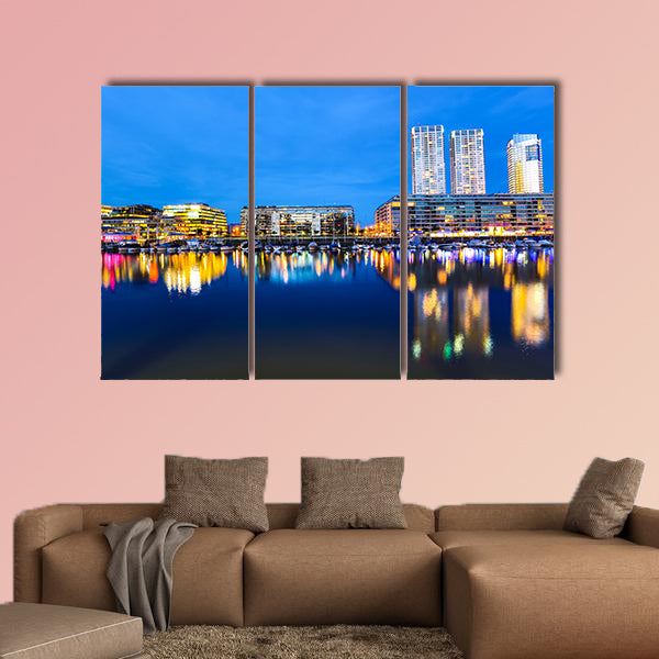 The famous neighborhood of Puerto Madero in Buenos Aires, wall art