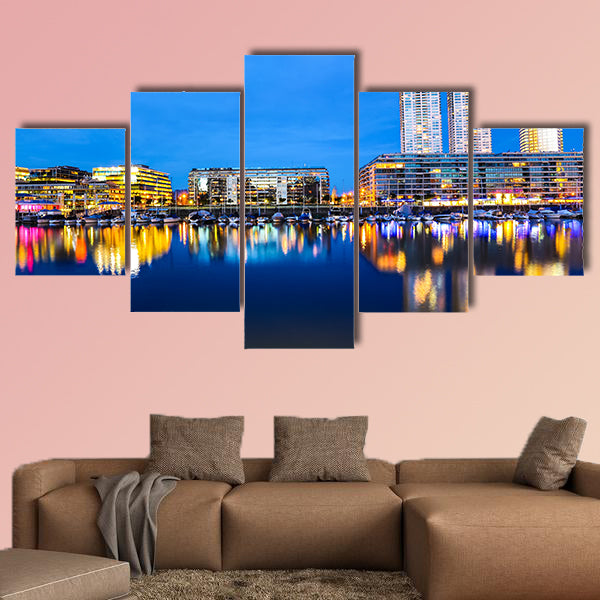 The famous neighborhood of Puerto Madero in Buenos Aires, wall art