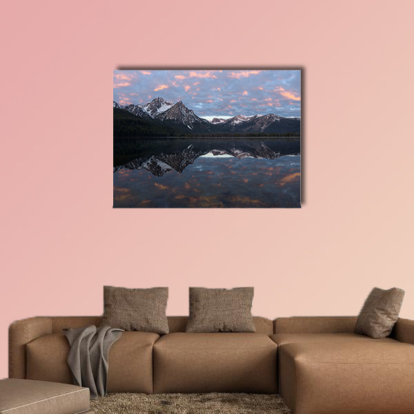 Stanley Lake Multi panel canvas wall art.