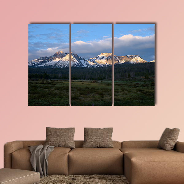 Williams and Merritt Peaks Multi panel canvas wall art