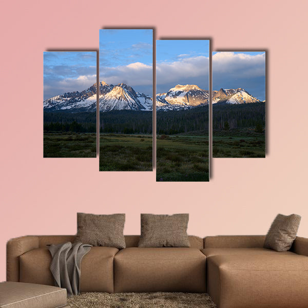Williams and Merritt Peaks Multi panel canvas wall art