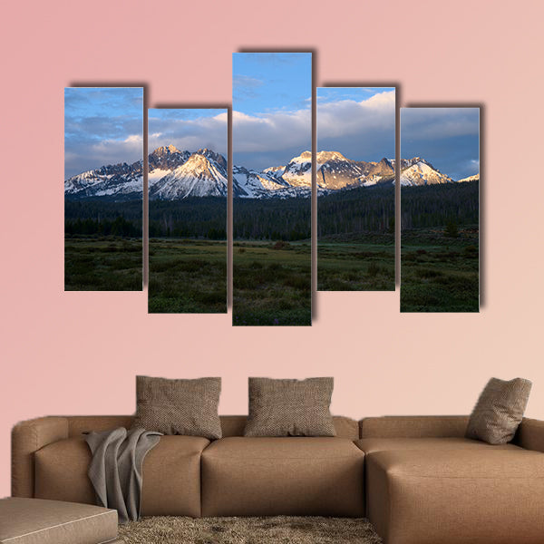 Williams and Merritt Peaks Multi panel canvas wall art