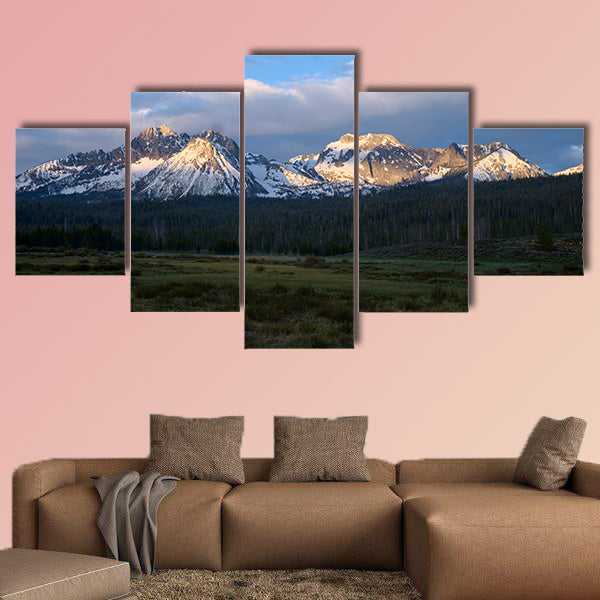 Williams and Merritt Peaks Multi panel canvas wall art