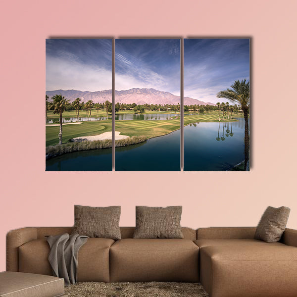 Beautiful landscape view of Palm Springs and Chino Canyon wall art