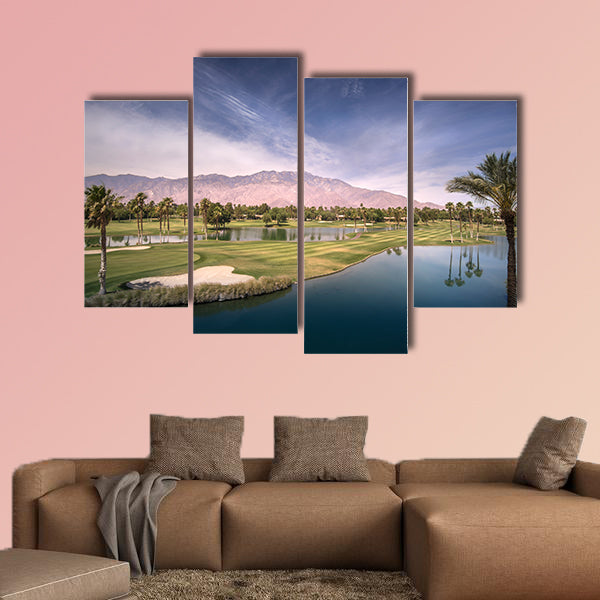 Beautiful landscape view of Palm Springs and Chino Canyon wall art